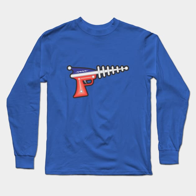 Ray Gun Long Sleeve T-Shirt by Norwood Designs